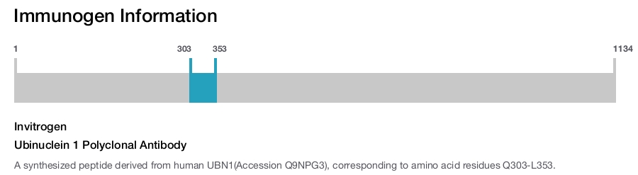 Ubinuclein 1 Polyclonal Antibody