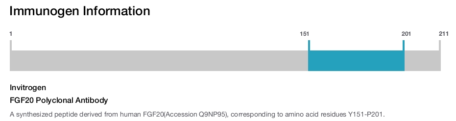 FGF20 Polyclonal Antibody