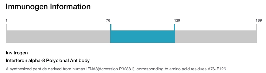 Interferon alpha-8 Polyclonal Antibody