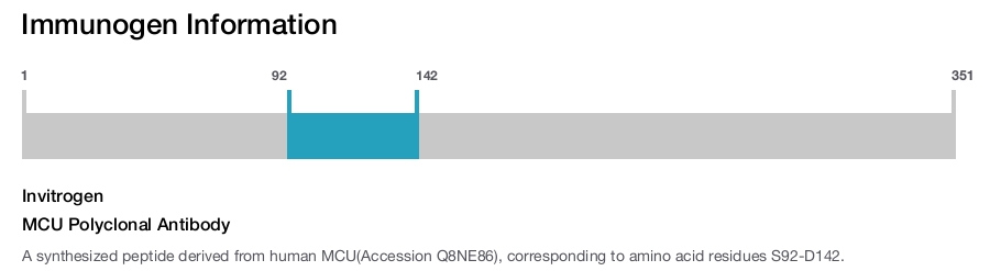 MCU Polyclonal Antibody