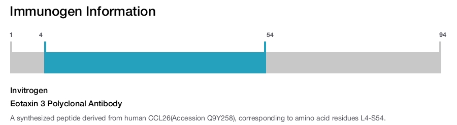 Eotaxin 3 Polyclonal Antibody