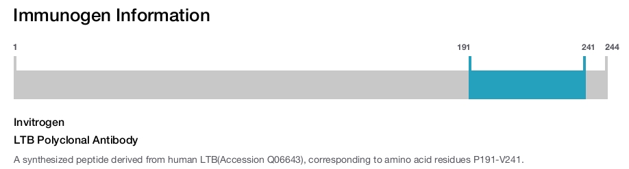 LTB Polyclonal Antibody