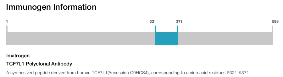 TCF7L1 Polyclonal Antibody