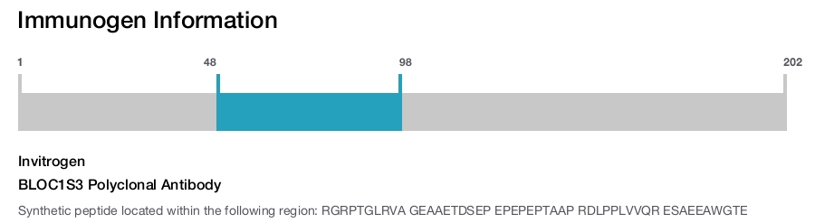 BLOC1S3 Polyclonal Antibody