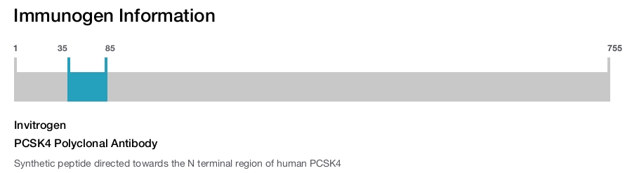 PCSK4 Polyclonal Antibody