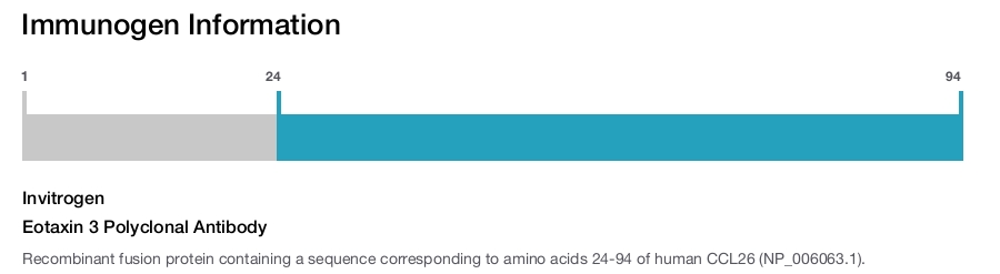 Eotaxin 3 Polyclonal Antibody