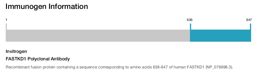 FASTKD1 Polyclonal Antibody