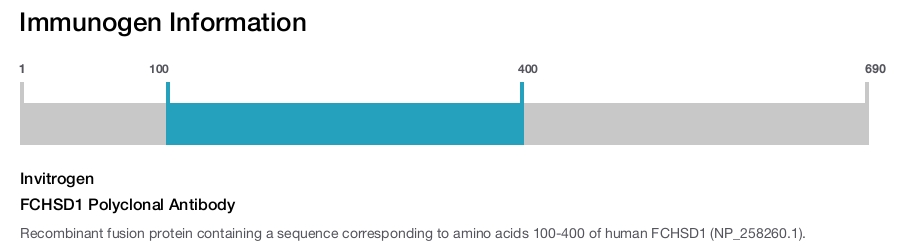 FCHSD1 Polyclonal Antibody