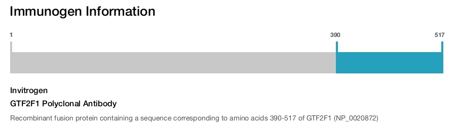 GTF2F1 Polyclonal Antibody