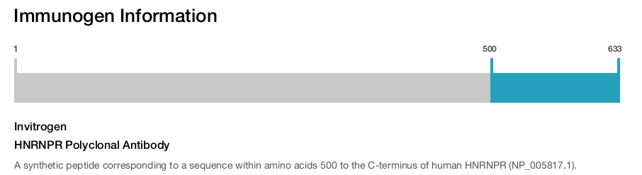HNRNPR Polyclonal Antibody