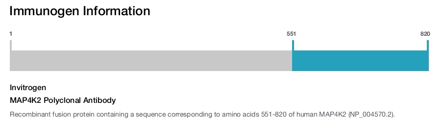 MAP4K2 Polyclonal Antibody