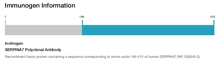 SERPINA7 Polyclonal Antibody