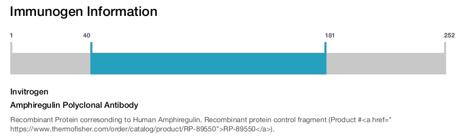 Amphiregulin Polyclonal Antibody
