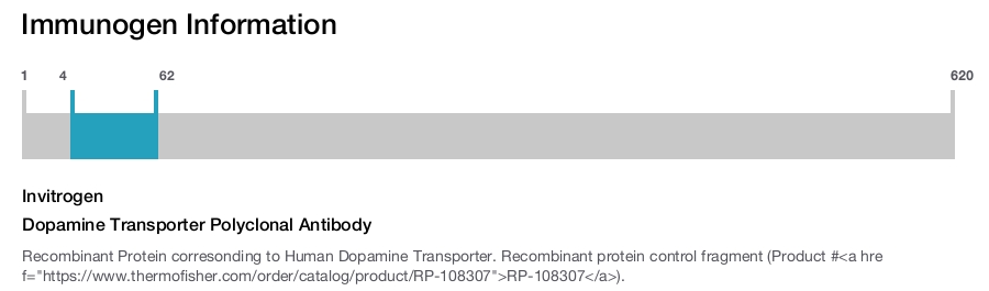 Dopamine Transporter Polyclonal Antibody
