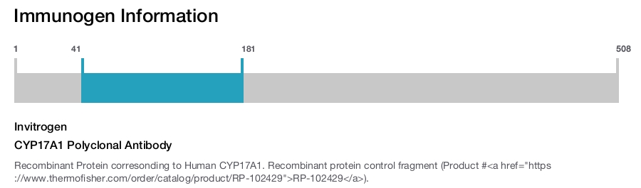 CYP17A1 Polyclonal Antibody