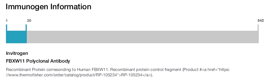 FBXW11 Polyclonal Antibody