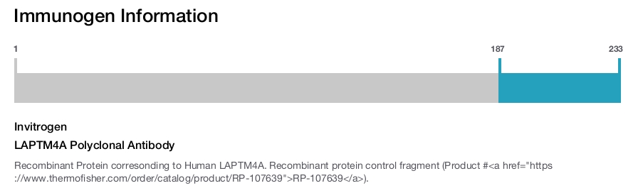 LAPTM4A Polyclonal Antibody