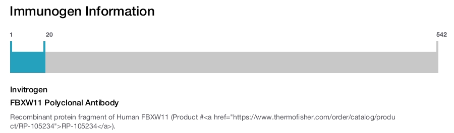 FBXW11 Polyclonal Antibody