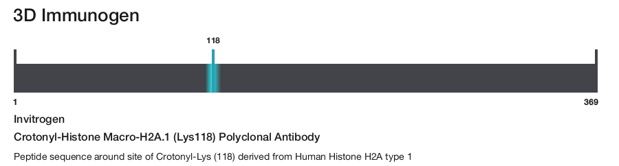 Crotonyl-Histone Macro-H2A.1 (Lys118) Polyclonal Antibody