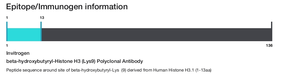 beta-hydroxybutyryl-Histone H3 (Lys9) Polyclonal Antibody