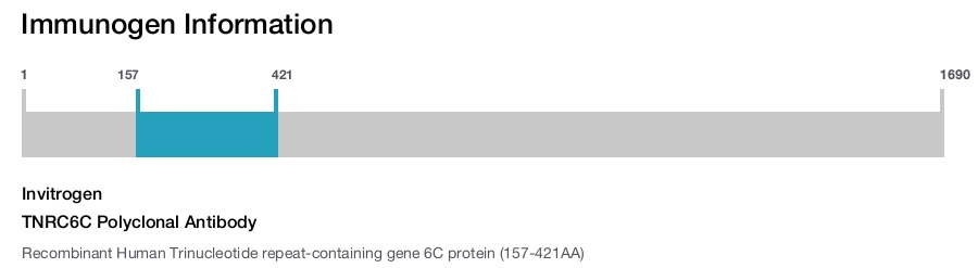 TNRC6C Polyclonal Antibody