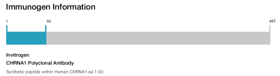 CHRNA1 Polyclonal Antibody