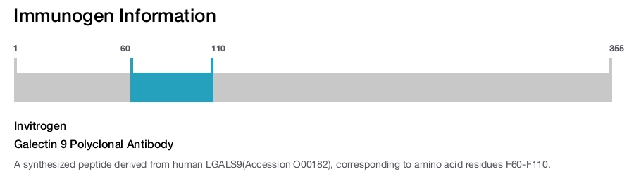 Galectin 9 Polyclonal Antibody