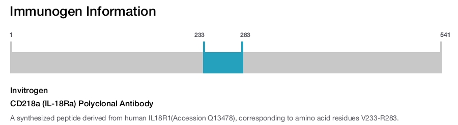 CD218a (IL-18Ra) Polyclonal Antibody