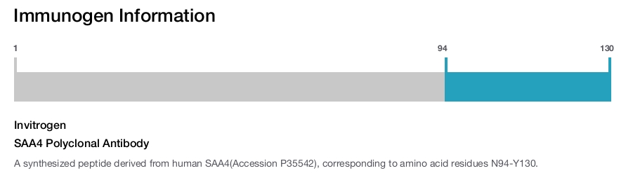 SAA4 Polyclonal Antibody