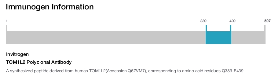 TOM1L2 Polyclonal Antibody