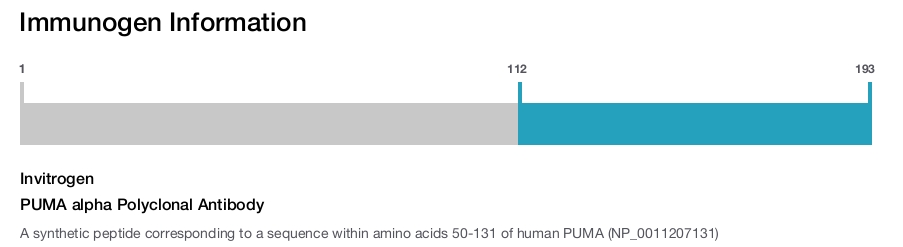 PUMA alpha Polyclonal Antibody