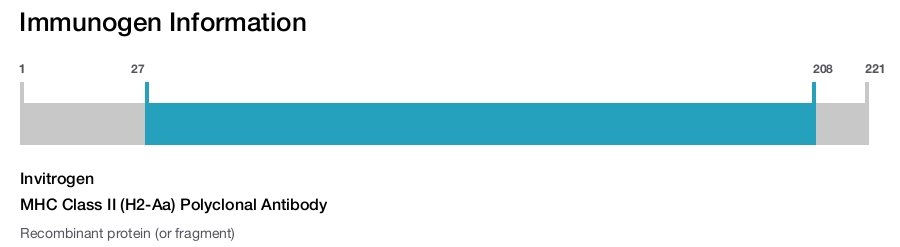 MHC Class II (H2-Aa) Polyclonal Antibody