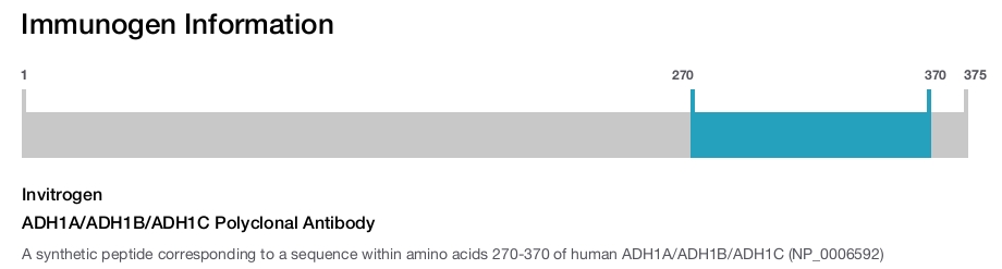 ADH1A/ADH1B/ADH1C Polyclonal Antibody
