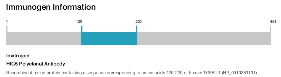 HIC5 Polyclonal Antibody