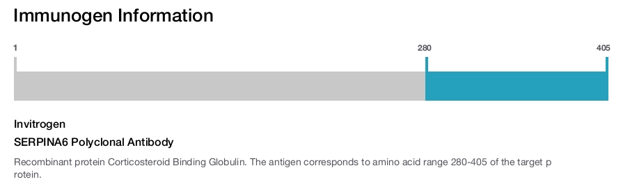 SERPINA6 Polyclonal Antibody