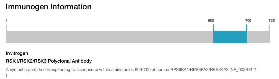 RSK1/RSK2/RSK3 Polyclonal Antibody