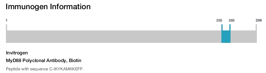 MyD88 Polyclonal Antibody, Biotin