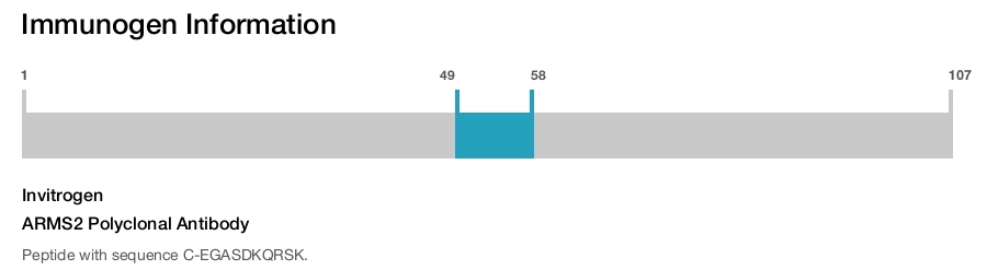 ARMS2 Polyclonal Antibody