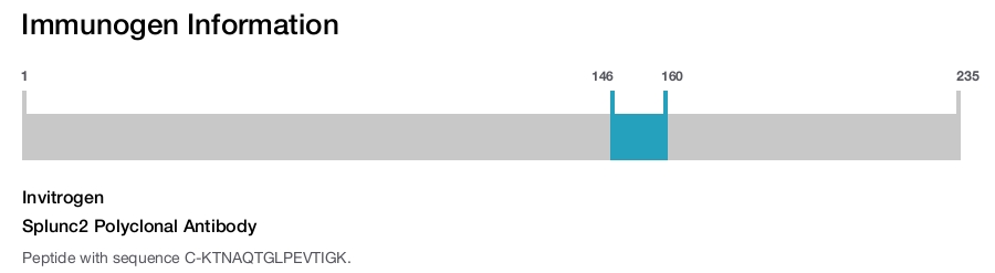 Splunc2 Polyclonal Antibody