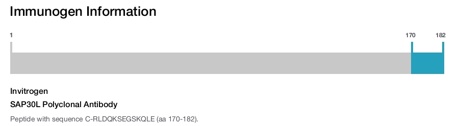 SAP30L Polyclonal Antibody