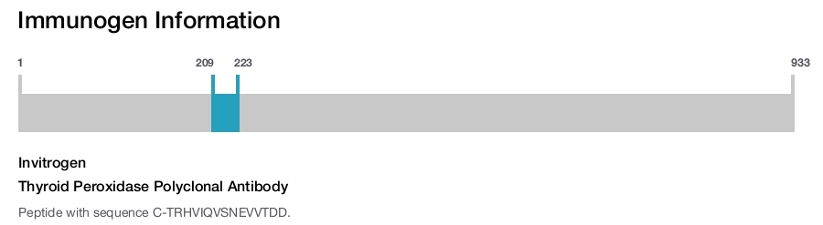Thyroid Peroxidase Polyclonal Antibody