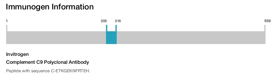Complement C9 Polyclonal Antibody