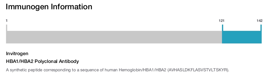 HBA1/HBA2 Polyclonal Antibody