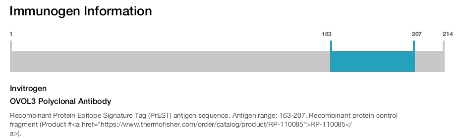 OVOL3 Polyclonal Antibody