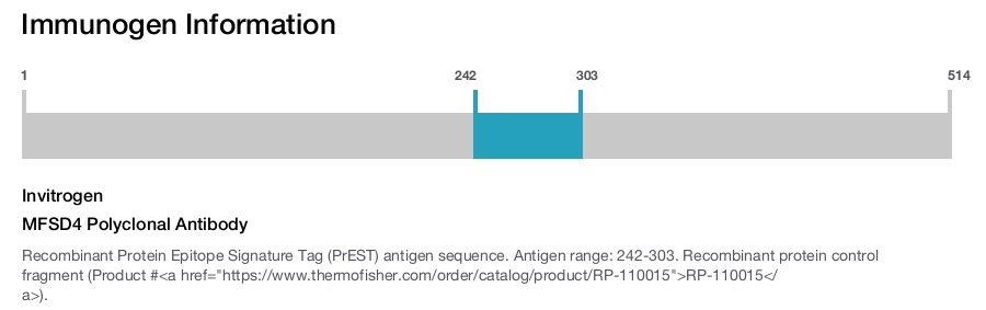 MFSD4 Polyclonal Antibody