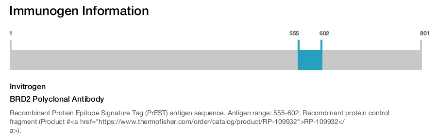 BRD2 Polyclonal Antibody