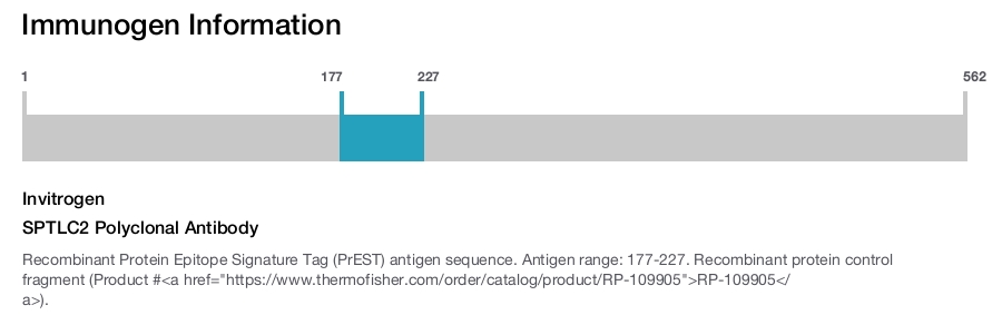 SPTLC2 Polyclonal Antibody