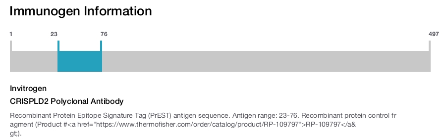 CRISPLD2 Polyclonal Antibody