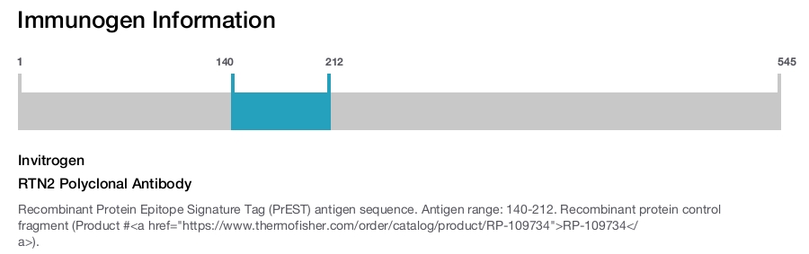 RTN2 Polyclonal Antibody