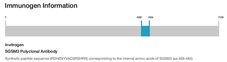 SGSM3 Polyclonal Antibody